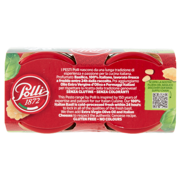 Polli Pesto alla Genovese Senza Aglio 2 x 90 g