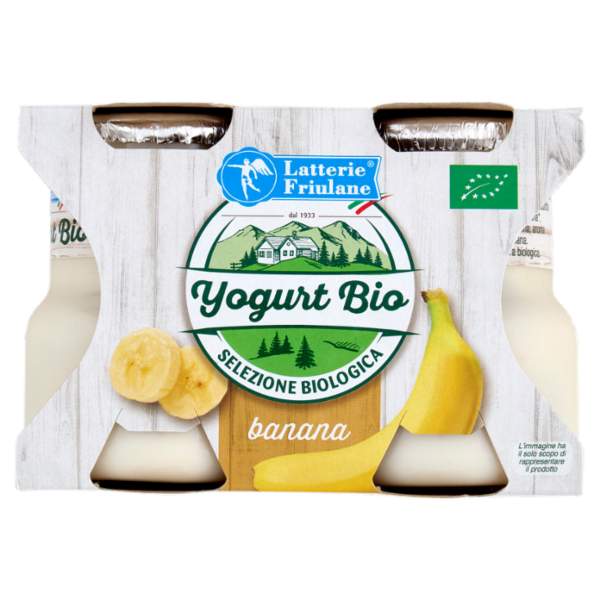 Latterie Friulane Yogurt Bio banana 2 x 125 g