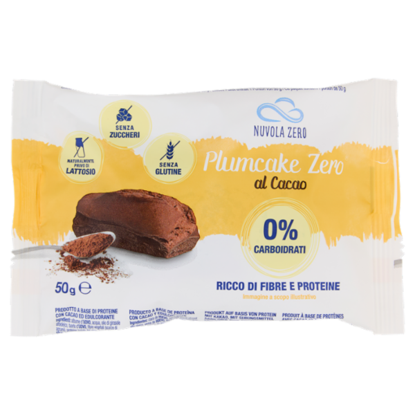 Nuvola Zero Plumcake Zero al Cacao 50 g