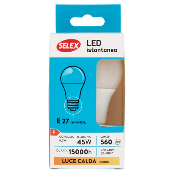 Selex Lampadina Led SMD Goccia E27 7W