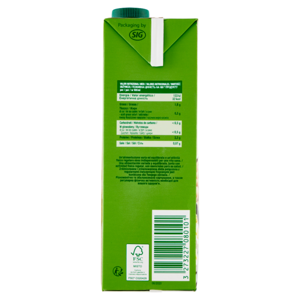 Sojasun Soia Natural Senza Zuccheri 1 l