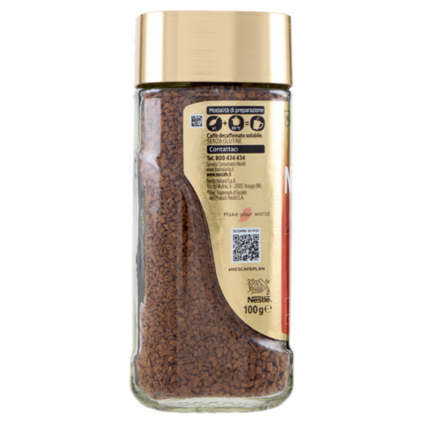 NESCAFÉ Gold Decaf Caffè Solubile Decaffeinato Barattolo 100g