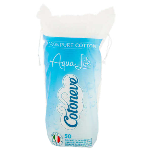 Cotoneve Aqua Life Dischetti Levatrucco 50 pz