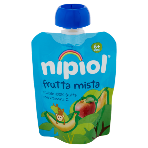 nipiol frutta mista frullato 100% frutta 85 g