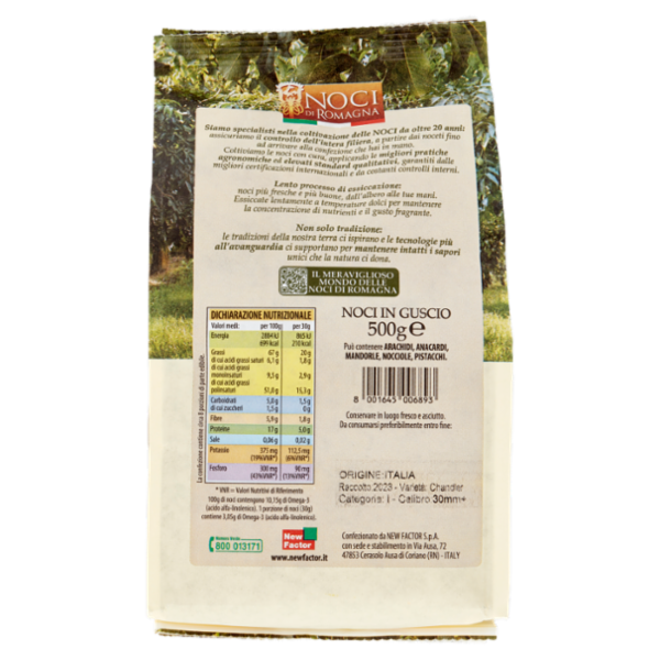 Mister Nut Noci di Romagna in Guscio 500 g