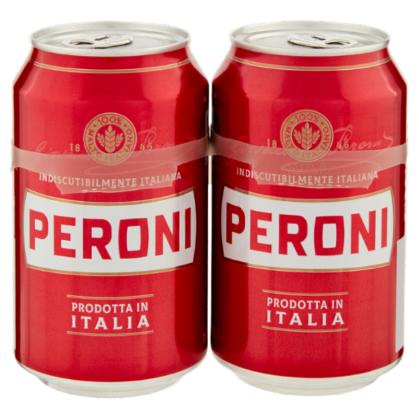 Peroni Birra lattina 33 cl x 2