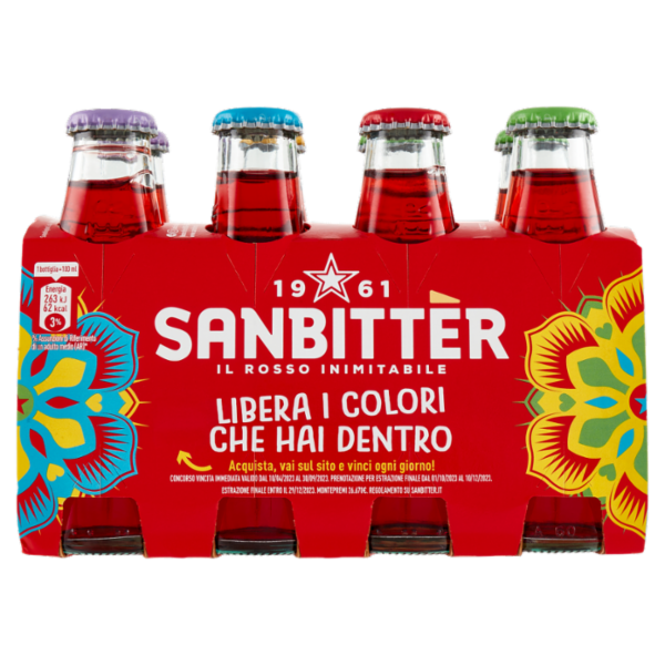 SANBITTER Rosso 8 x 10 cl