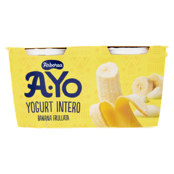 Arborea A-Yo Yogurt Intero Banana Frullata 2 x 125 g