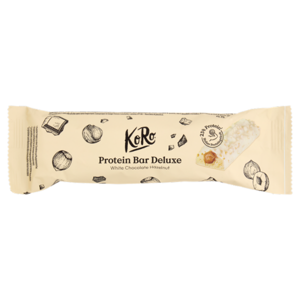 KoRo Protein Bar Deluxe White Chocolate Hazelnut 55 g