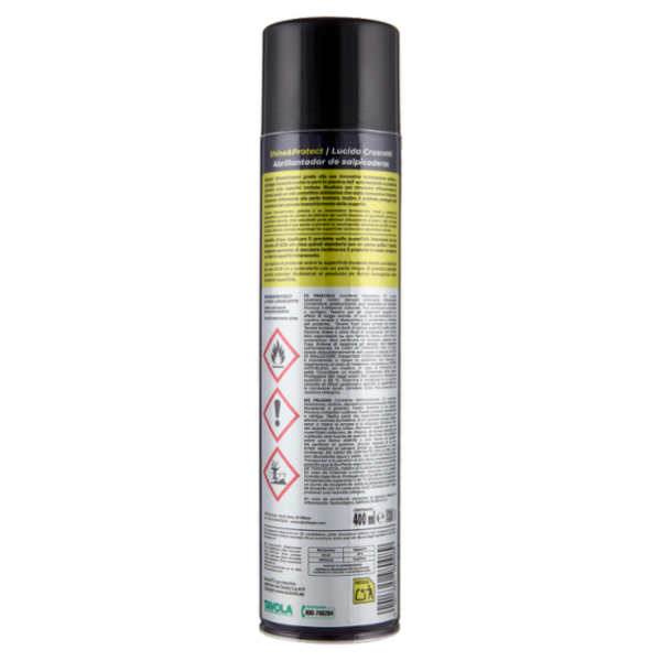 Bullock Shine&Protect Lucida Cruscotti Azione Antistatica 400 ml