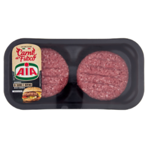 Aia Carne Al Fuoco Hamburger Di Suino e Bovino 0,200 Kg