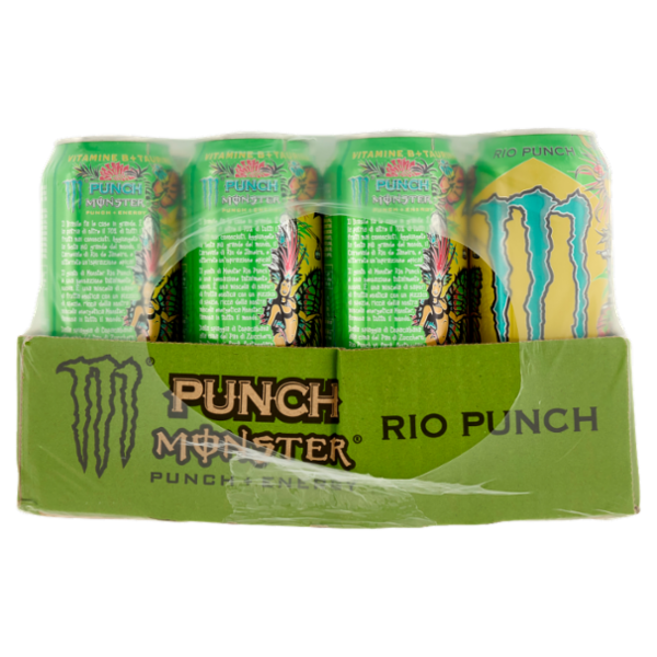 Monster Rio Punch Can 24 x 500 ml