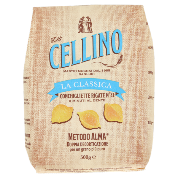 F.lli Cellino La Classica Conchigliette Rigate N°41 500 g