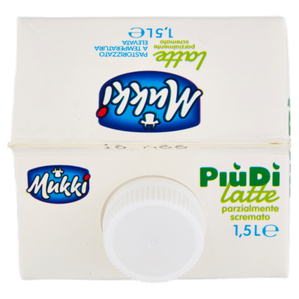 Mukki Più Dì latte parzialmente scremato 1,5 L