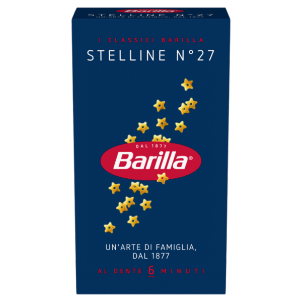 Barilla Pasta Stelline n.27 500g