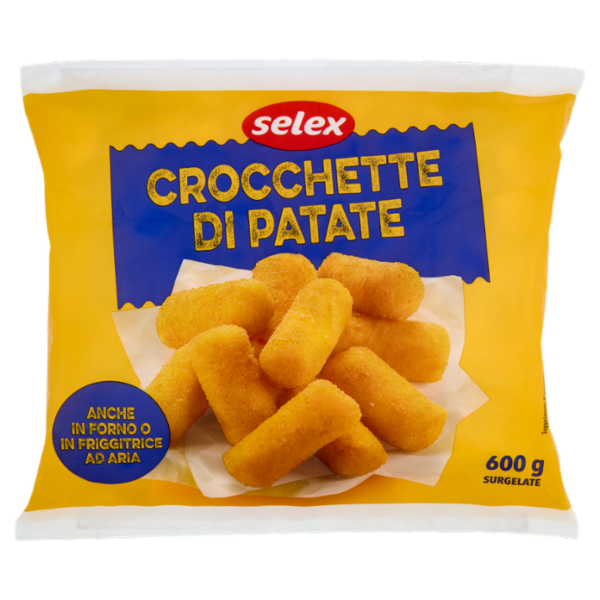 Selex Crocchette di Patate Surgelate 600 g