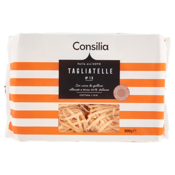 Consilia Pasta all'Uovo Tagliatelle N° 19 500 g