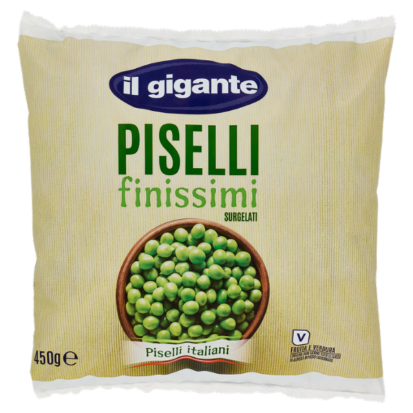 IL GIGANTE Piselli finissimi Surgelati 450 g