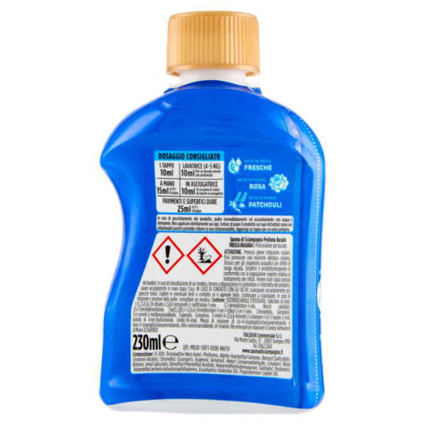 Spuma di Sciampagna Profuma Bucato Fresca Rugiada 230 ml