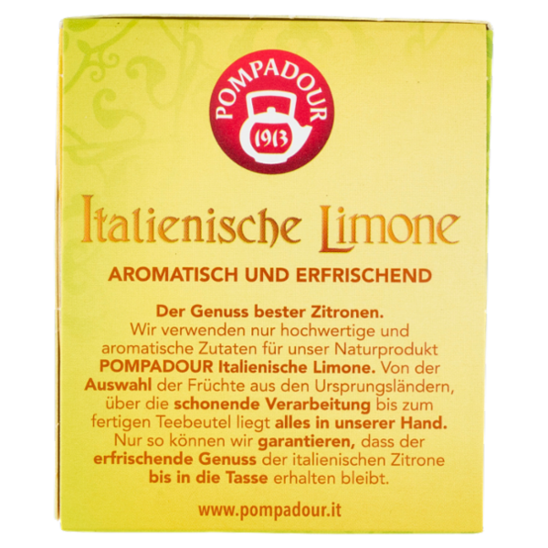 Pompadour Limone Italiano 20 x 2,5 g