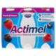 ACTIMEL, Yogurt da Bere con Vit B6 e D per il Sistema Immunitario, gusto Frutti di Bosco, 6X100G