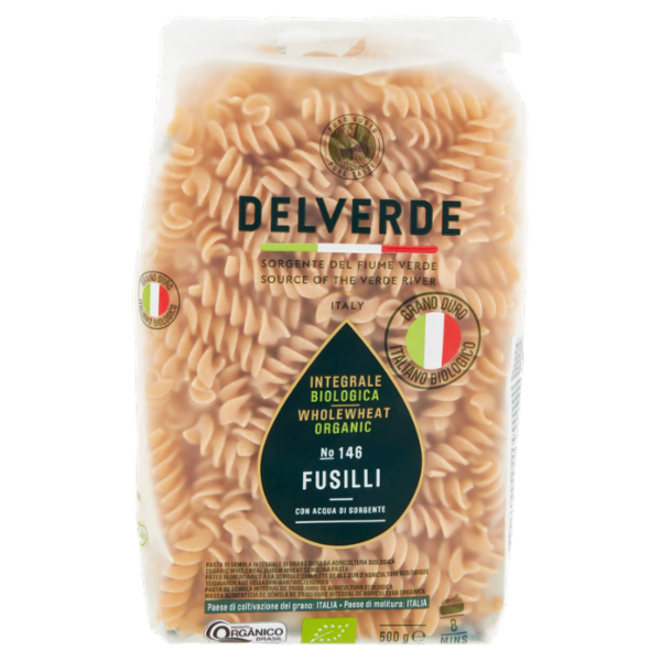 Delverde Integrale Biologica No 146 Fusilli 500 g