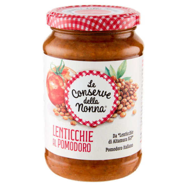 Le Conserve della Nonna Lenticchie al Pomodoro 360 g