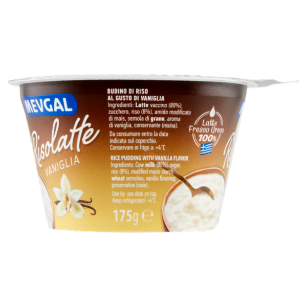 Mevgal Risolatte Vaniglia 175 g