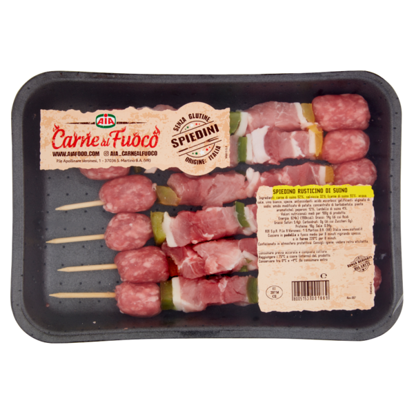 Aia Carne al Fuoco Spiedini 0,320 kg