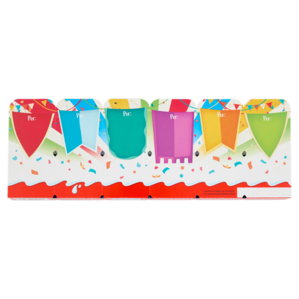 Kinder Carnevale 6 pezzi 90 g