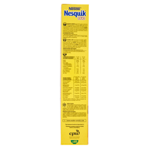 NESQUIK Duo Palline al Cacao e Cioccolato Bianco 325 g