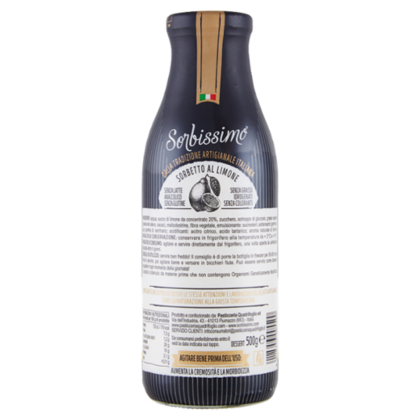 Sorbissimo Sorbetto al Limone di Sicilia 500 g