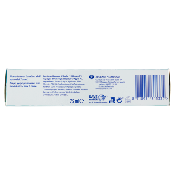 Colgate dentifricio sbiancante Max White Cristalli Bianchi 75 ml