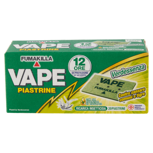 VAPE Piastrine Verdessenza 20 pz