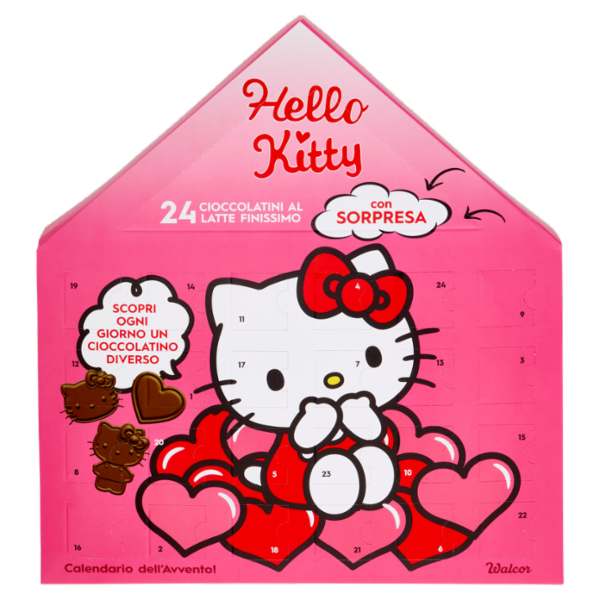 Walcor Calendario dell'Avvento Hello Kitty 150 g
