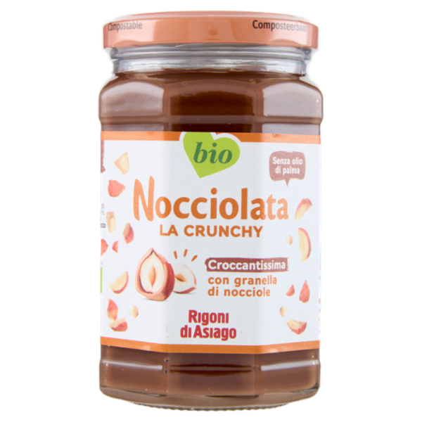 Rigoni di Asiago Nocciolata la Crunchy bio 325 g