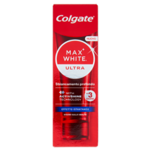 Colgate Dentifricio Sbiancante Max White Ultra Effetto Istantaneo 50 Ml