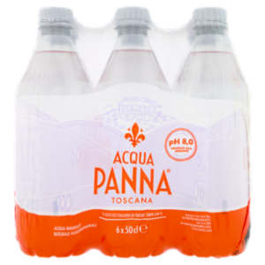 ACQUA PANNA, Acqua Minerale Naturale, Pet - 6x500ml