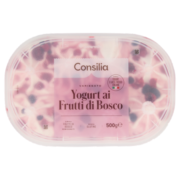 Consilia Gelato Yogurt ai Frutti di Bosco 500 g