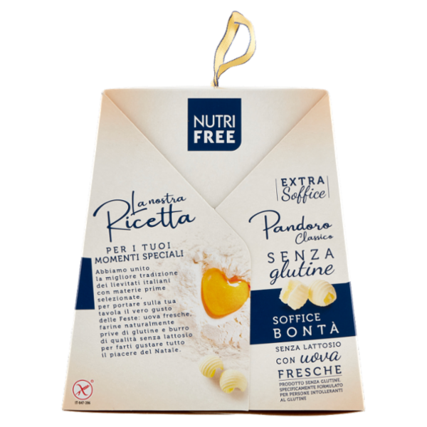 Nutrifree Pandoro Classico Senza glutine Senza Lattosio 600 g