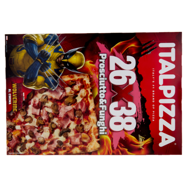 Italpizza 26x38 Prosciutto&Funghi 570 g