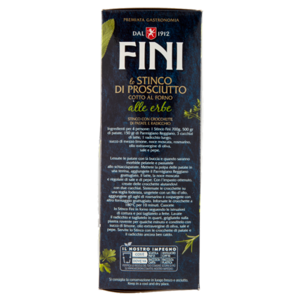 Fini lo Stinco di Prosciutto Cotto al Forno alle erbe 700 g