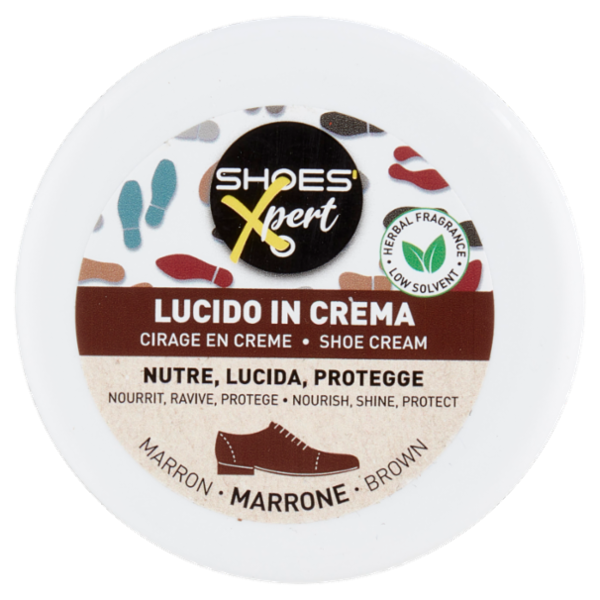 Shoes'Xpert Lucido in Crema Marrone 50 ml