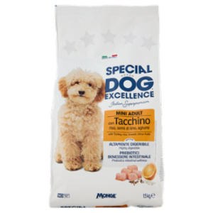 Special Dog Excellence Mini Adult Con Tacchino Riso, Semi Di Lino, Agrumi 1,5 Kg