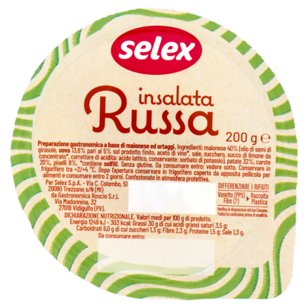 Selex Insalata Russa Fresca 200g
