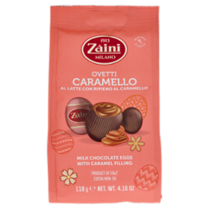 Zàini Ovetti Caramello Al Latte Con Ripieno Al Caramello 118 g