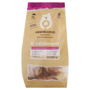Orsobianco Essenza Il Croissant Integrale Frutti Di Bosco 6 Pezzi 350 g