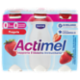 ACTIMEL, Yogurt da Bere con Vit B6 e D per il Sistema Immunitario, 0% grassi, gusto Fragola, 6X100G
