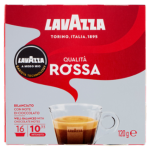 Lavazza A Modo Mio Qualità Rossa 16 Capsule 120 g