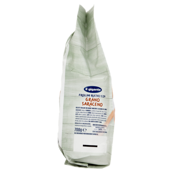 IL GIGANTE Frollini Rustici con Grano Saraceno 700 g